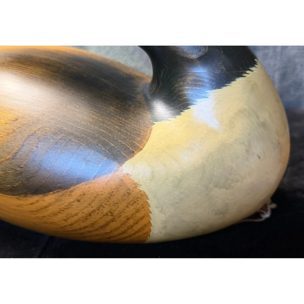 Big Sky Carvers Canada Goose Decoy with Anchor Kissy Durham Signed 16in